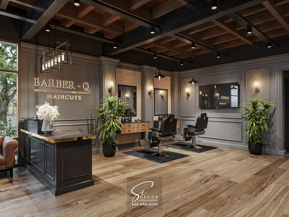 Barbershop build-out — Barber Q