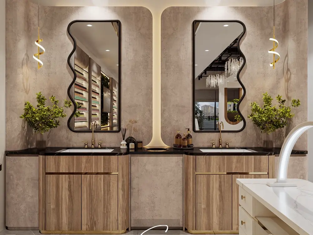 Nail salon build-out — Iconic Nail Lounge