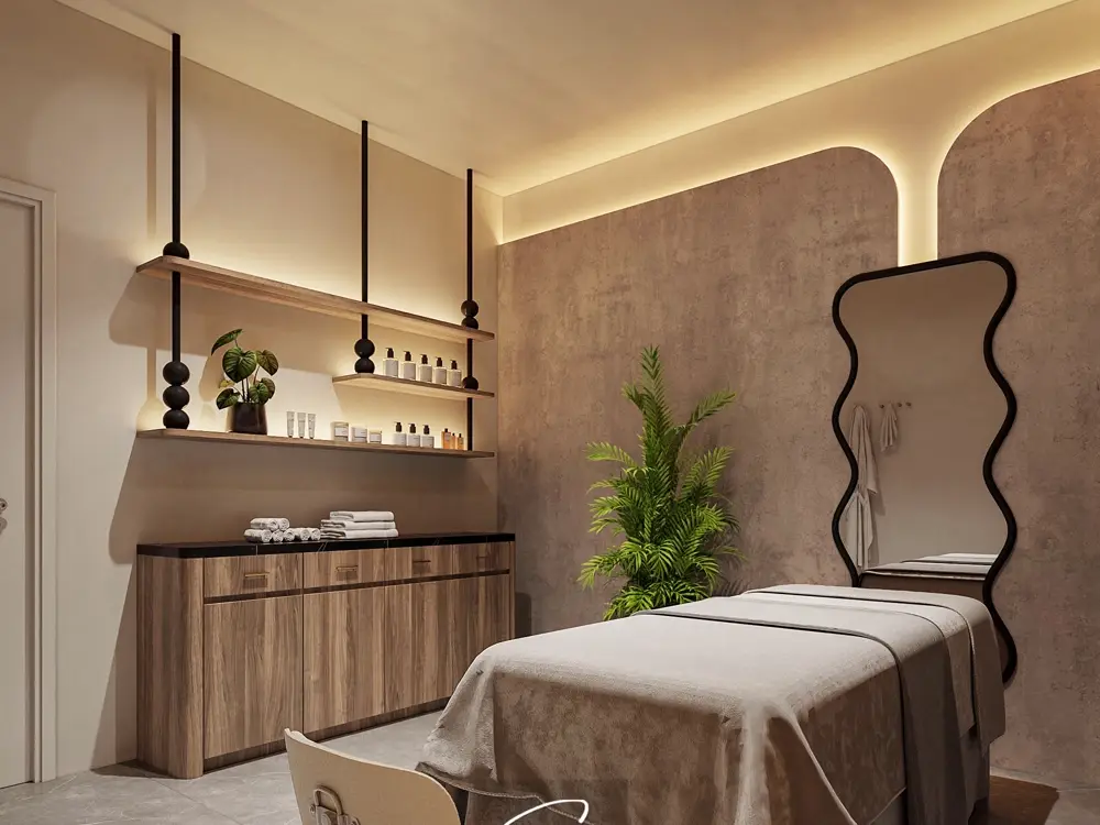 Nail salon build-out — Iconic Nail Lounge