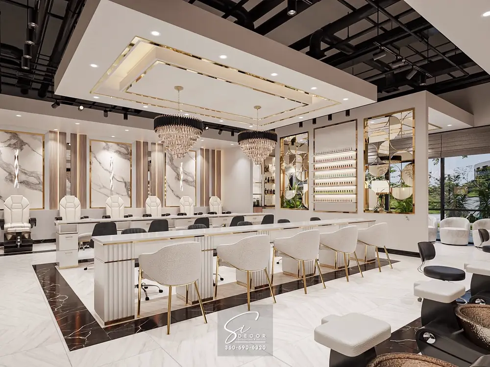 Nail lounge build-out — Nailology Lounge