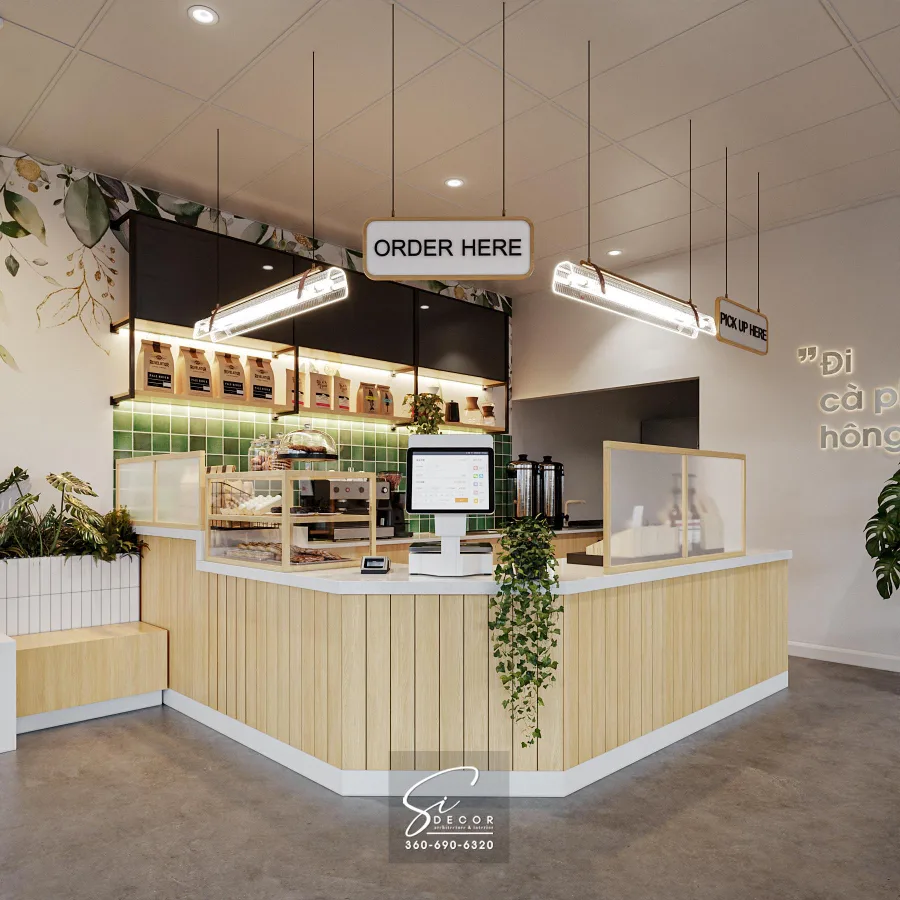 Coffee shop build-out — Phin Cafe